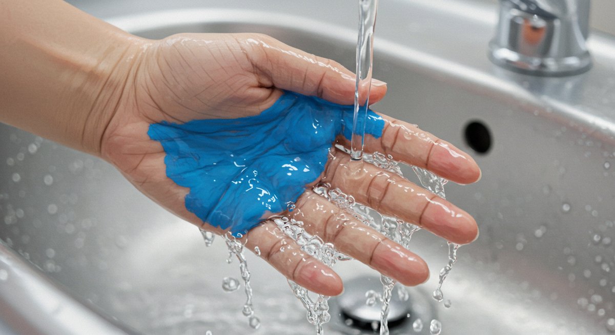 アクリル 絵の具 肌 落とし 方