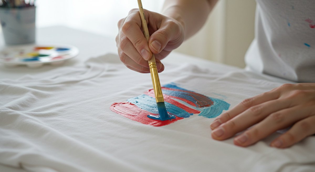 アクリル 絵の具 t シャツ