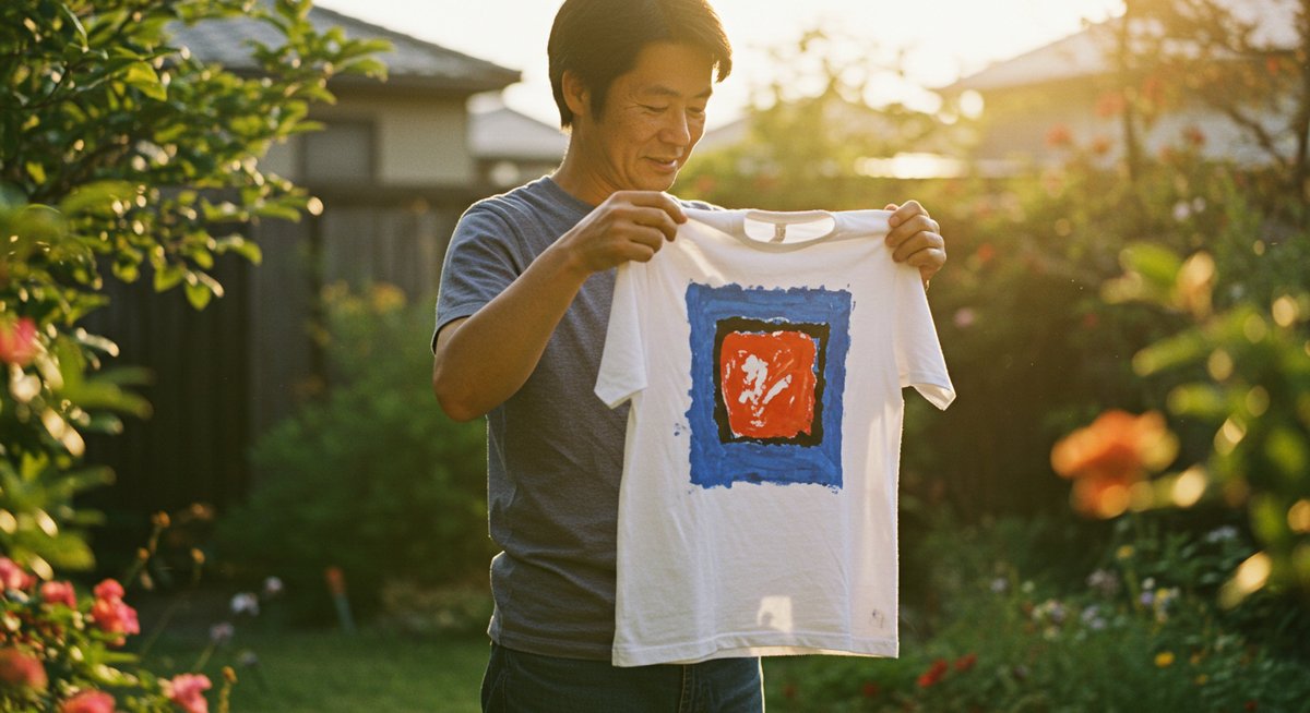 アクリル 絵の具 t シャツ