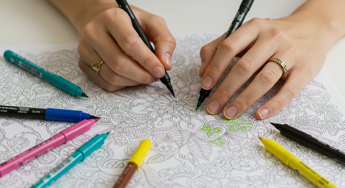 大人の塗り絵 お すすめ ペン