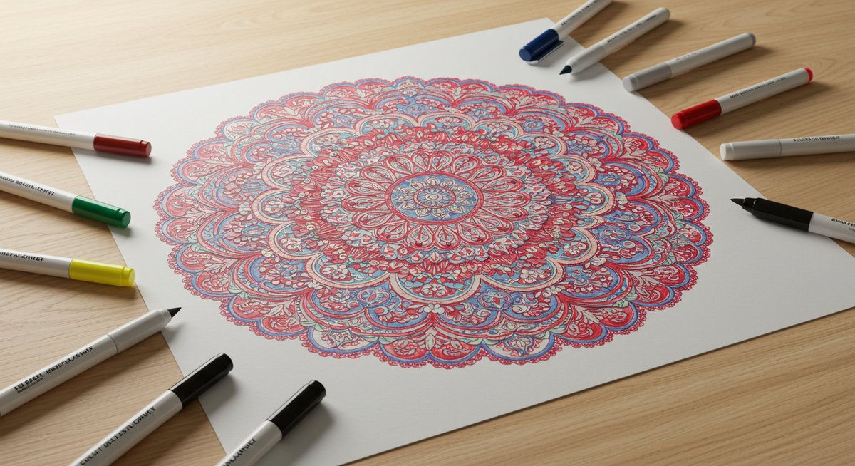 大人の塗り絵 お すすめ ペン