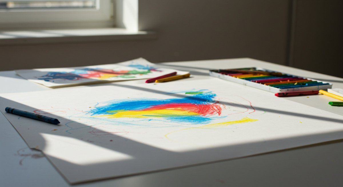 デッサン クレヨン みたい な