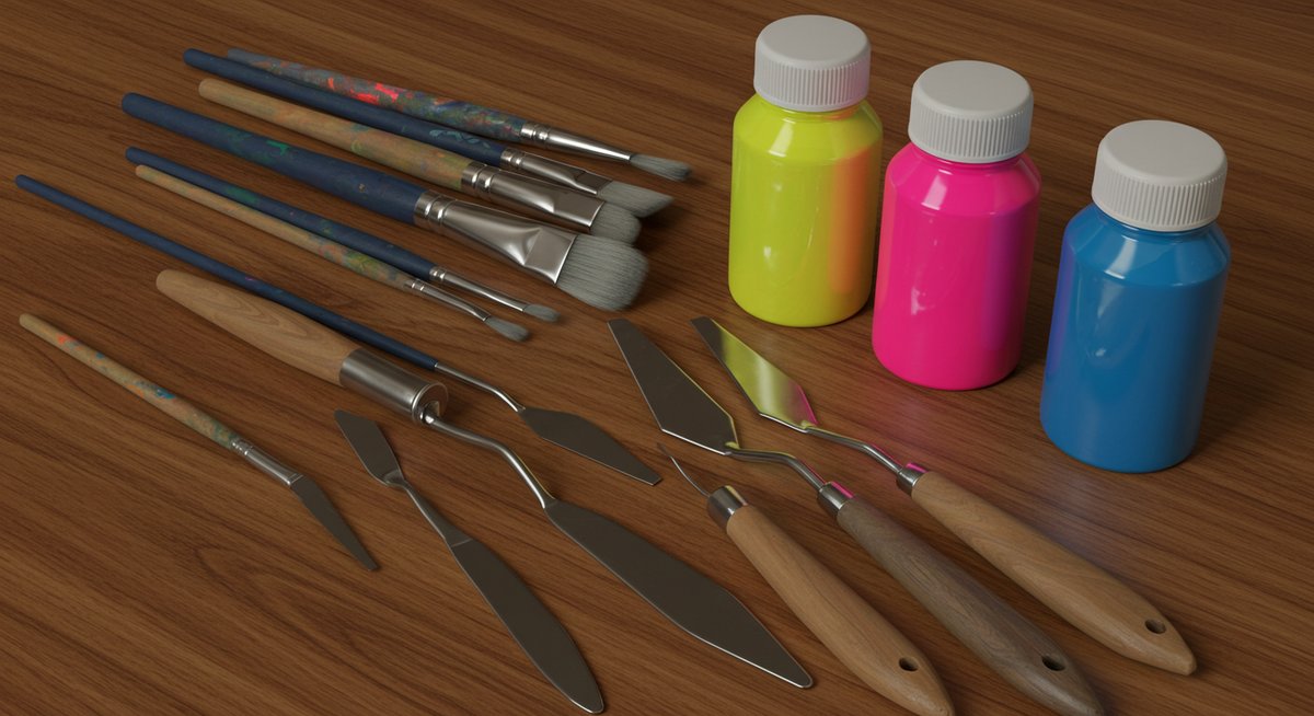 蛍光 ピンク 絵の具 作り 方